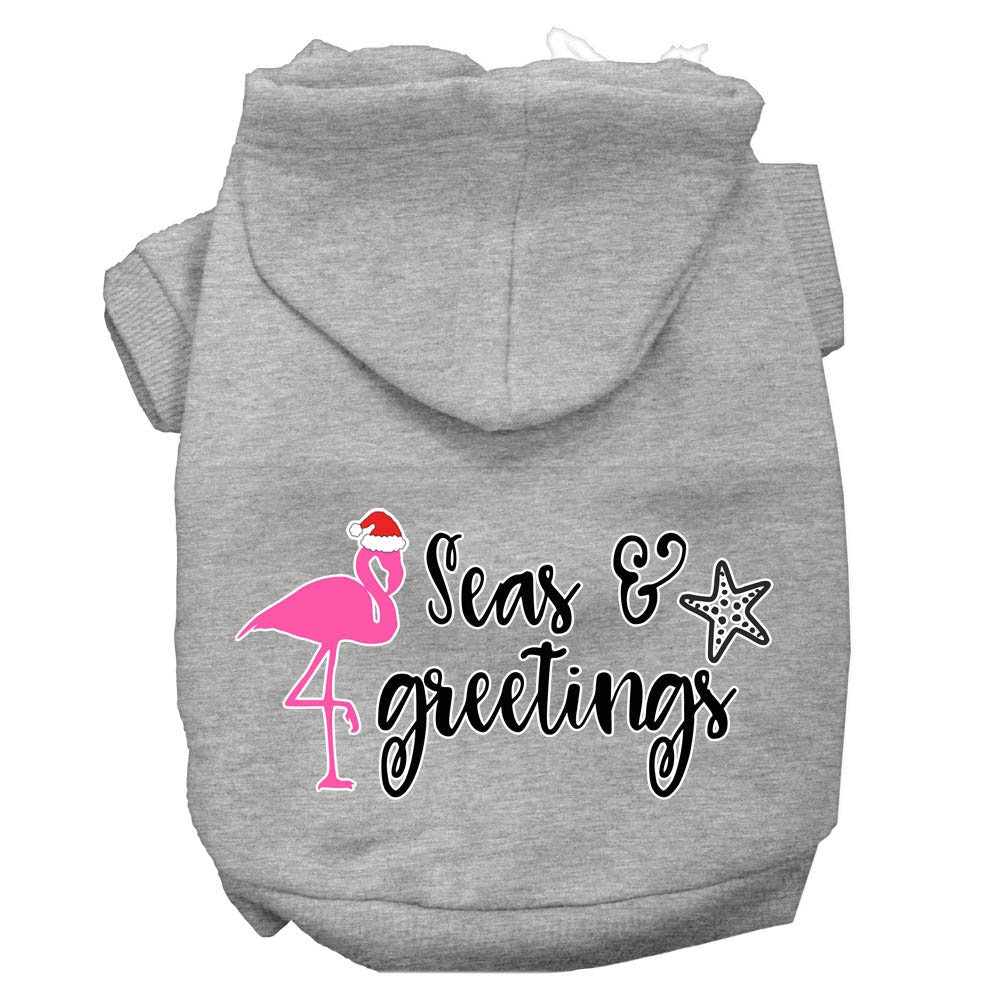 As You Wish Apparel – "Seas & Greetings" Christmas Pet Hoodie