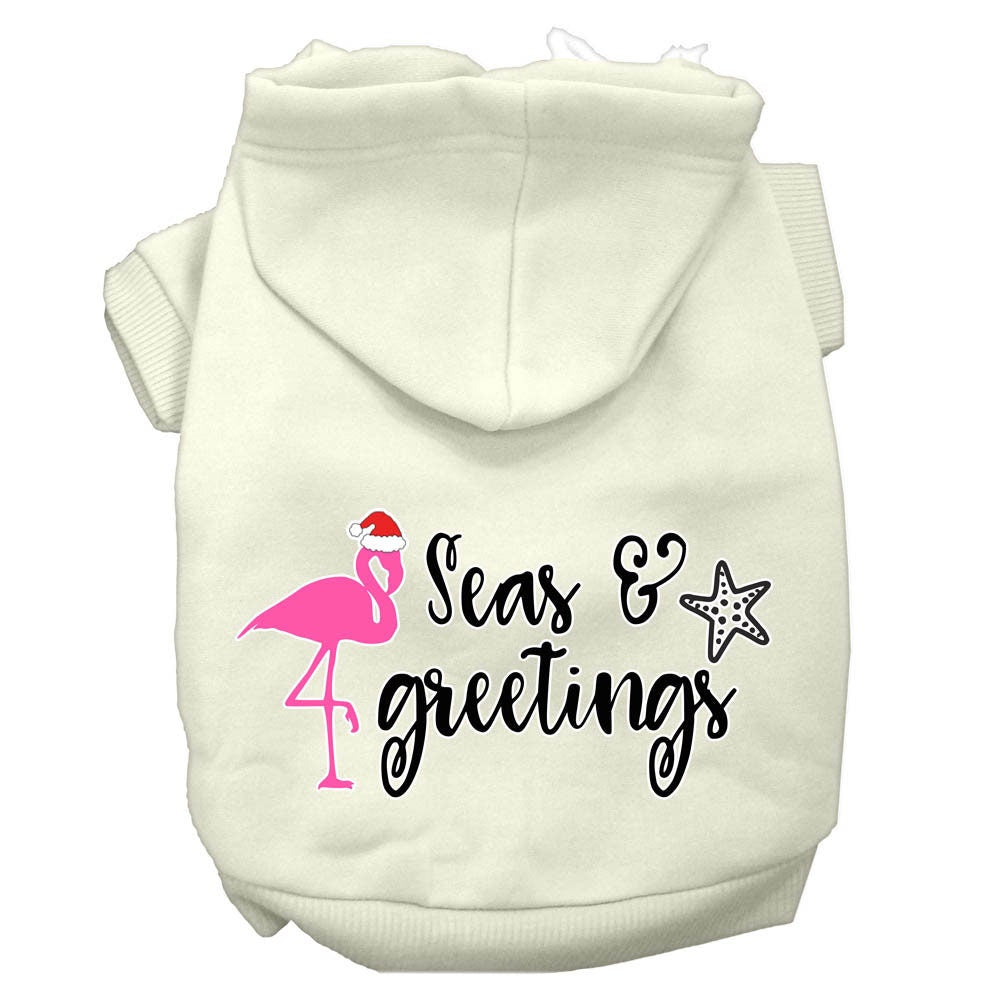 As You Wish Apparel – "Seas & Greetings" Christmas Pet Hoodie