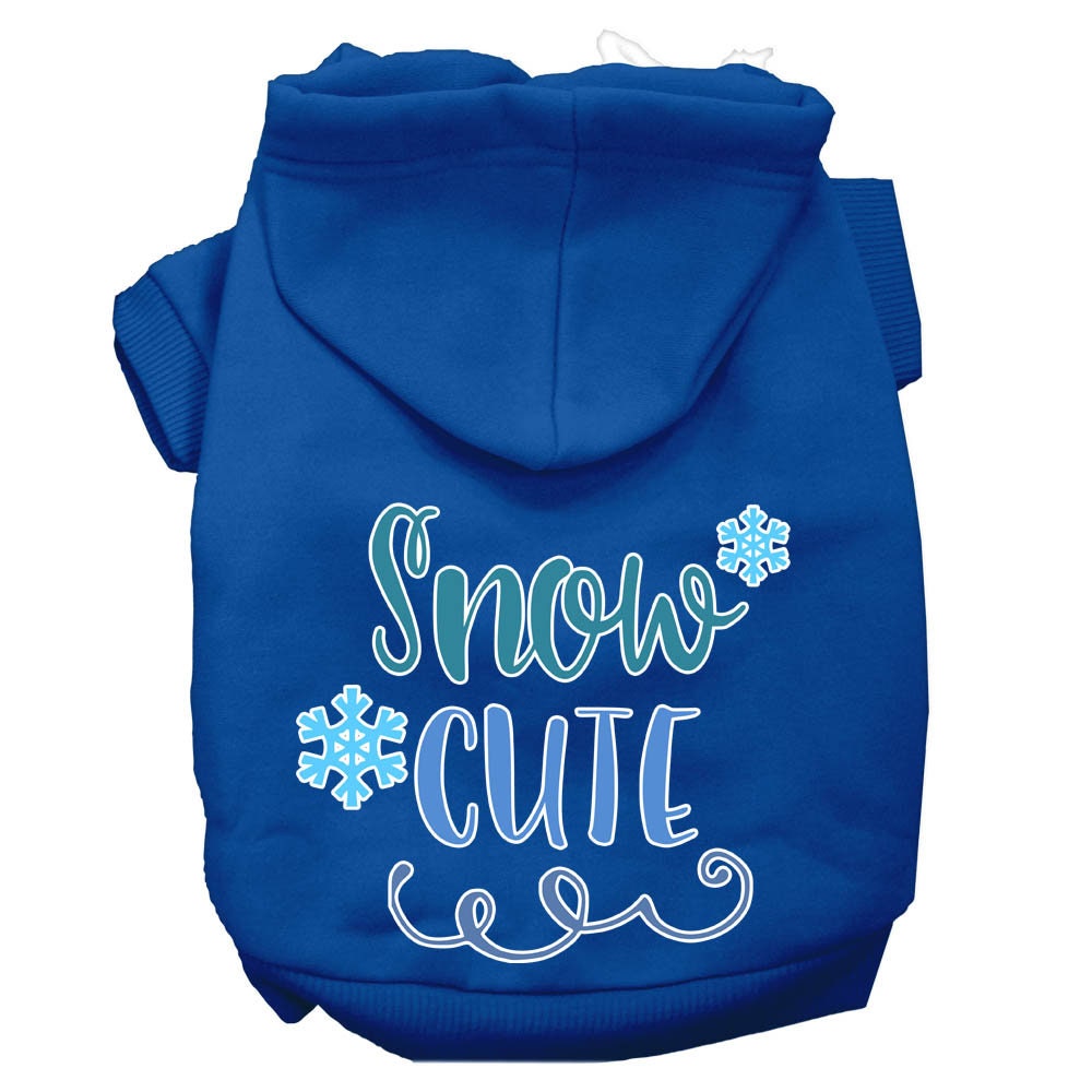 As You Wish Apparel – "Snow Cute" Christmas Pet Hoodie