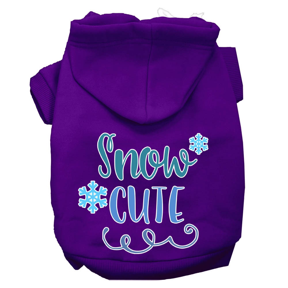 As You Wish Apparel – "Snow Cute" Christmas Pet Hoodie