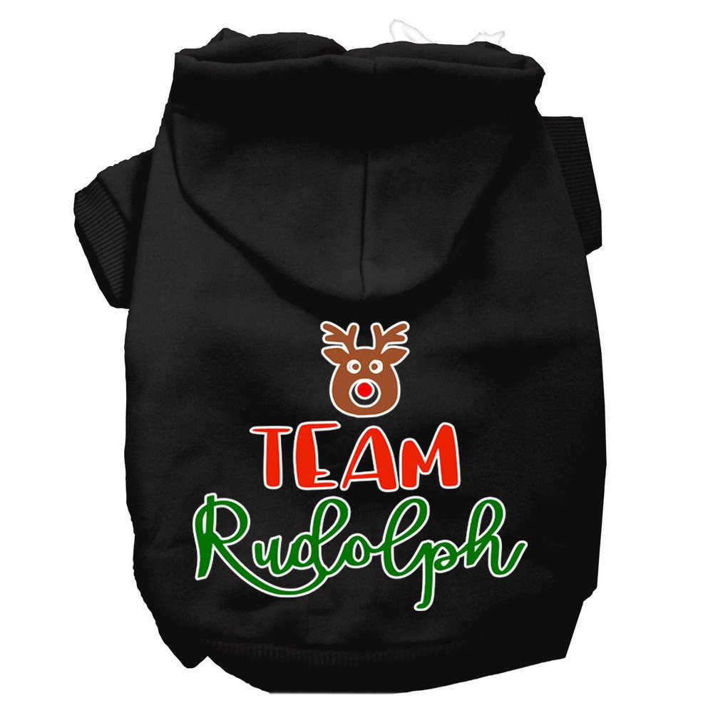 As You Wish Apparel – "Team Rudolph" Christmas Pet Hoodie