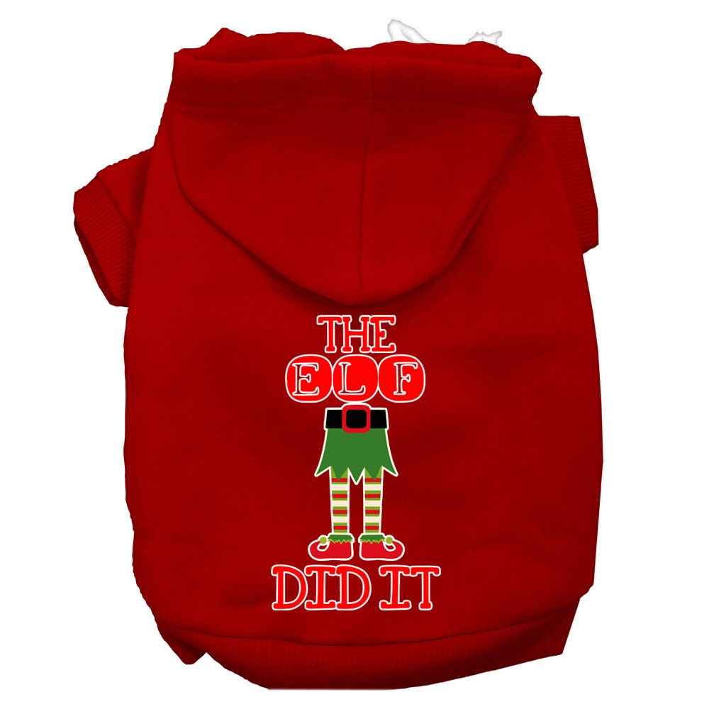 As You Wish Apparel – "The Elf Did It" Christmas Pet Hoodie