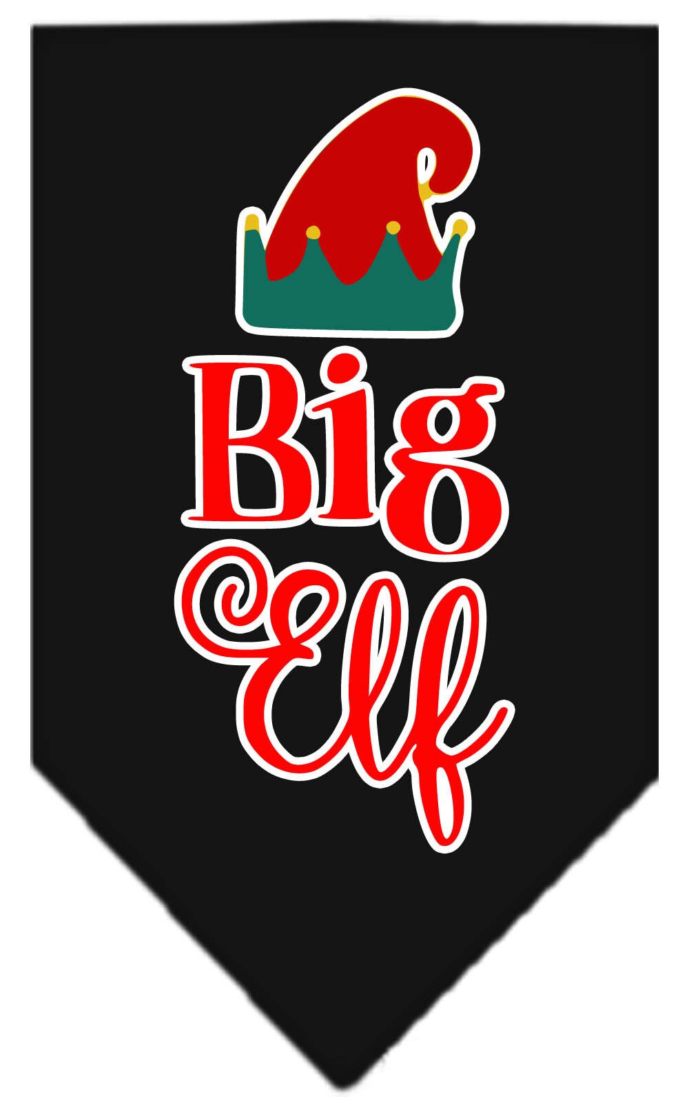 As You Wish Apparel – "Big Elf" Christmas Pet Bandana