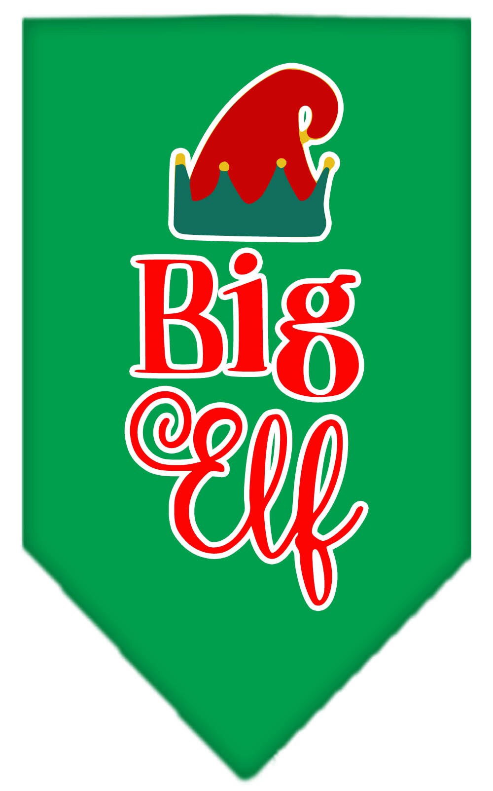 As You Wish Apparel – "Big Elf" Christmas Pet Bandana