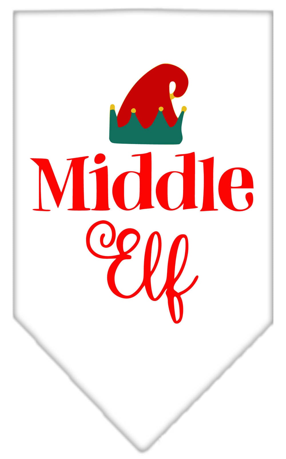 As You Wish Apparel – "Middle Elf" Christmas Pet Bandana