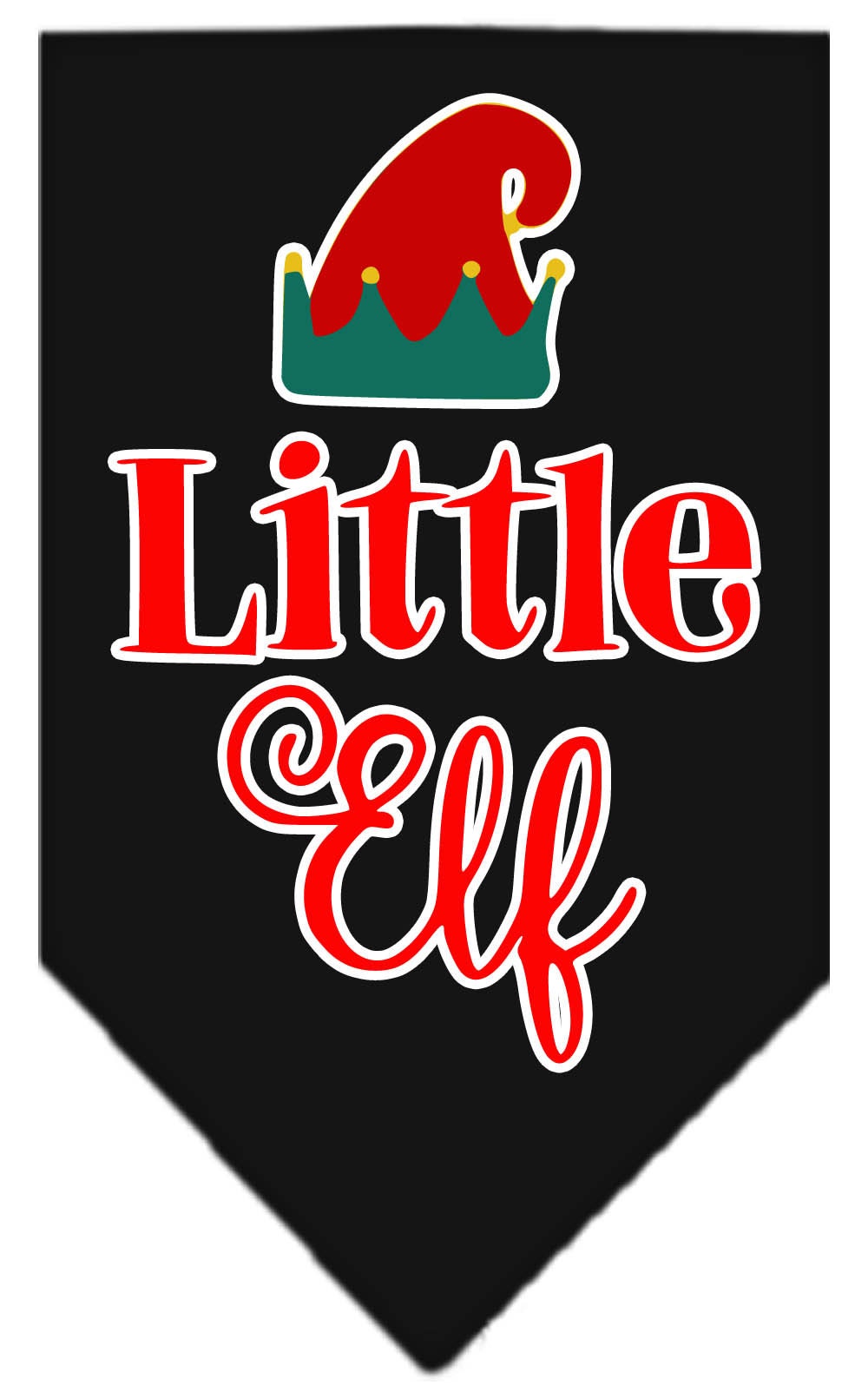 As You Wish Apparel – "Little Elf" Christmas Pet Bandana