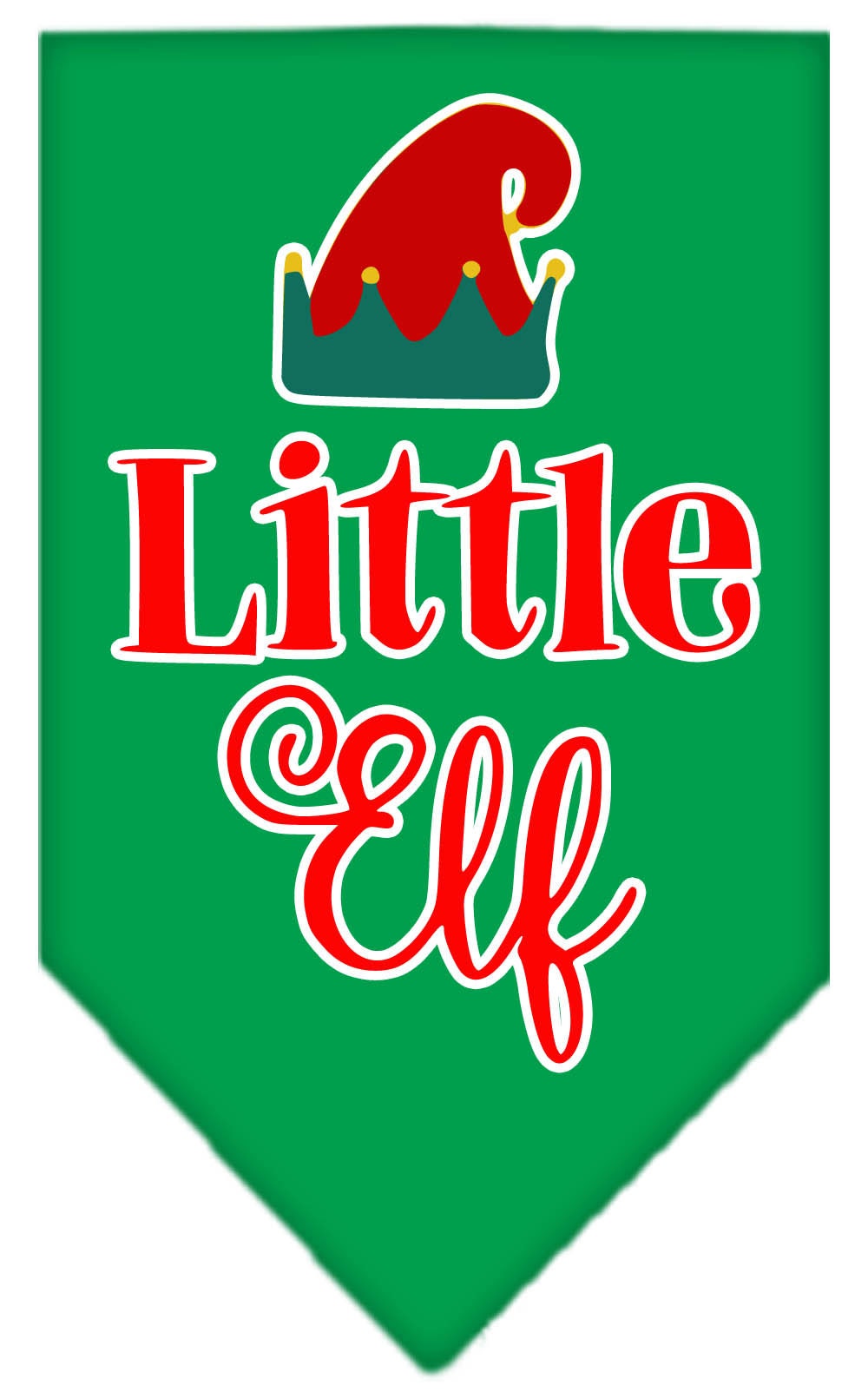 As You Wish Apparel – "Little Elf" Christmas Pet Bandana