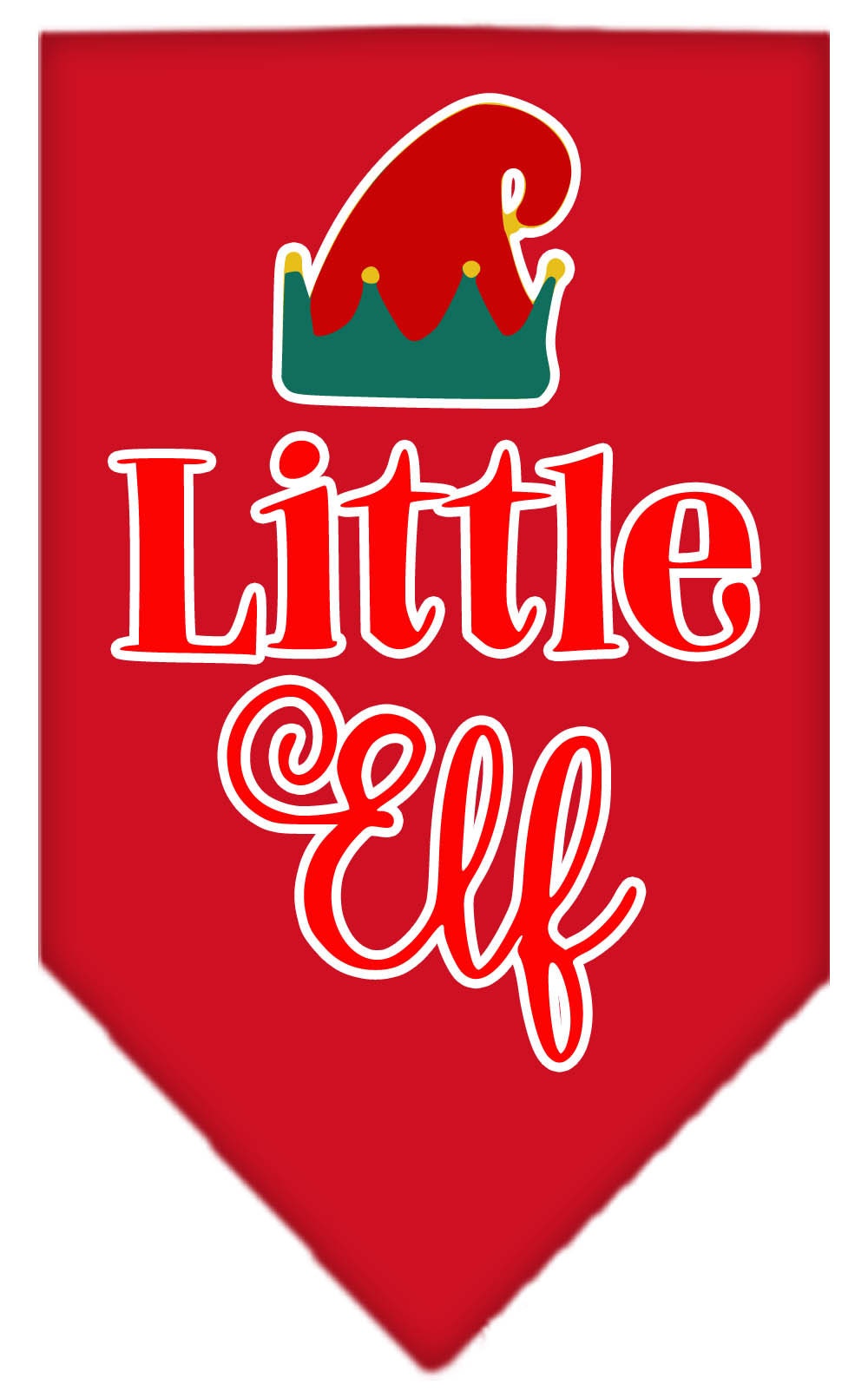 As You Wish Apparel – "Little Elf" Christmas Pet Bandana