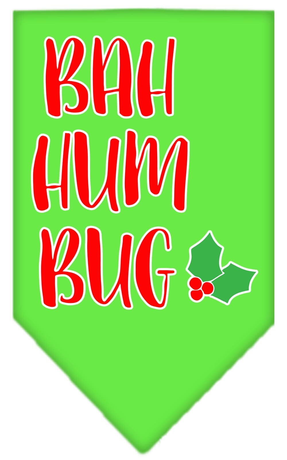 As You Wish Apparel – "Bah Humbug" Christmas Pet Bandana