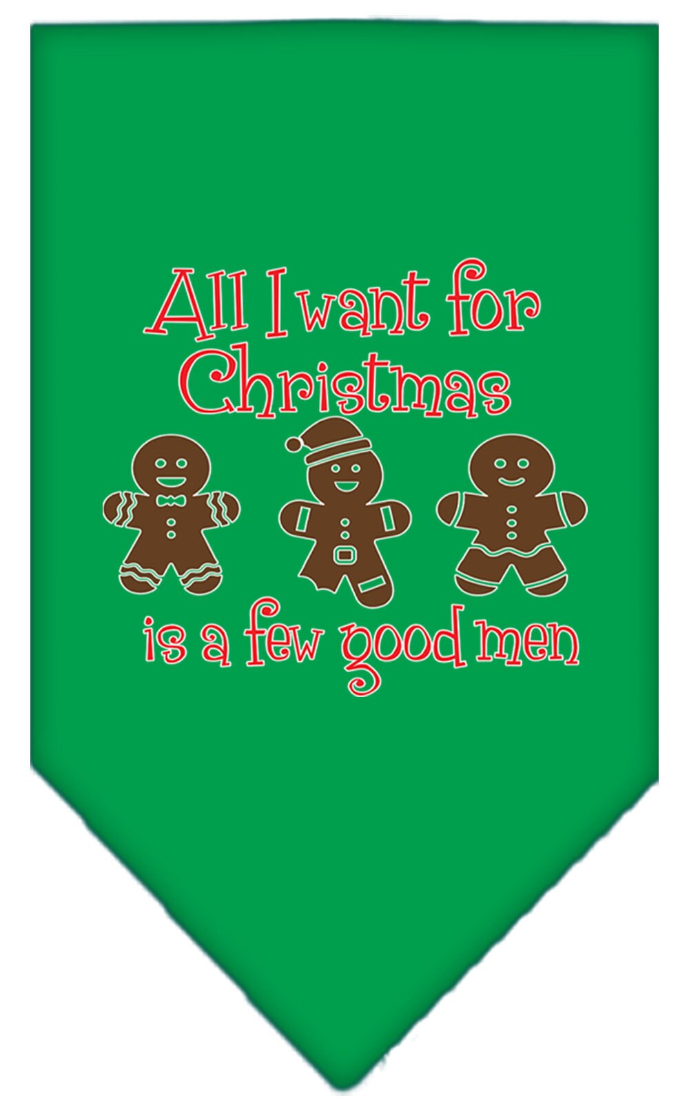 As You Wish Apparel – "All I Want For Christmas Is A Few Good Men" Pet Bandana
