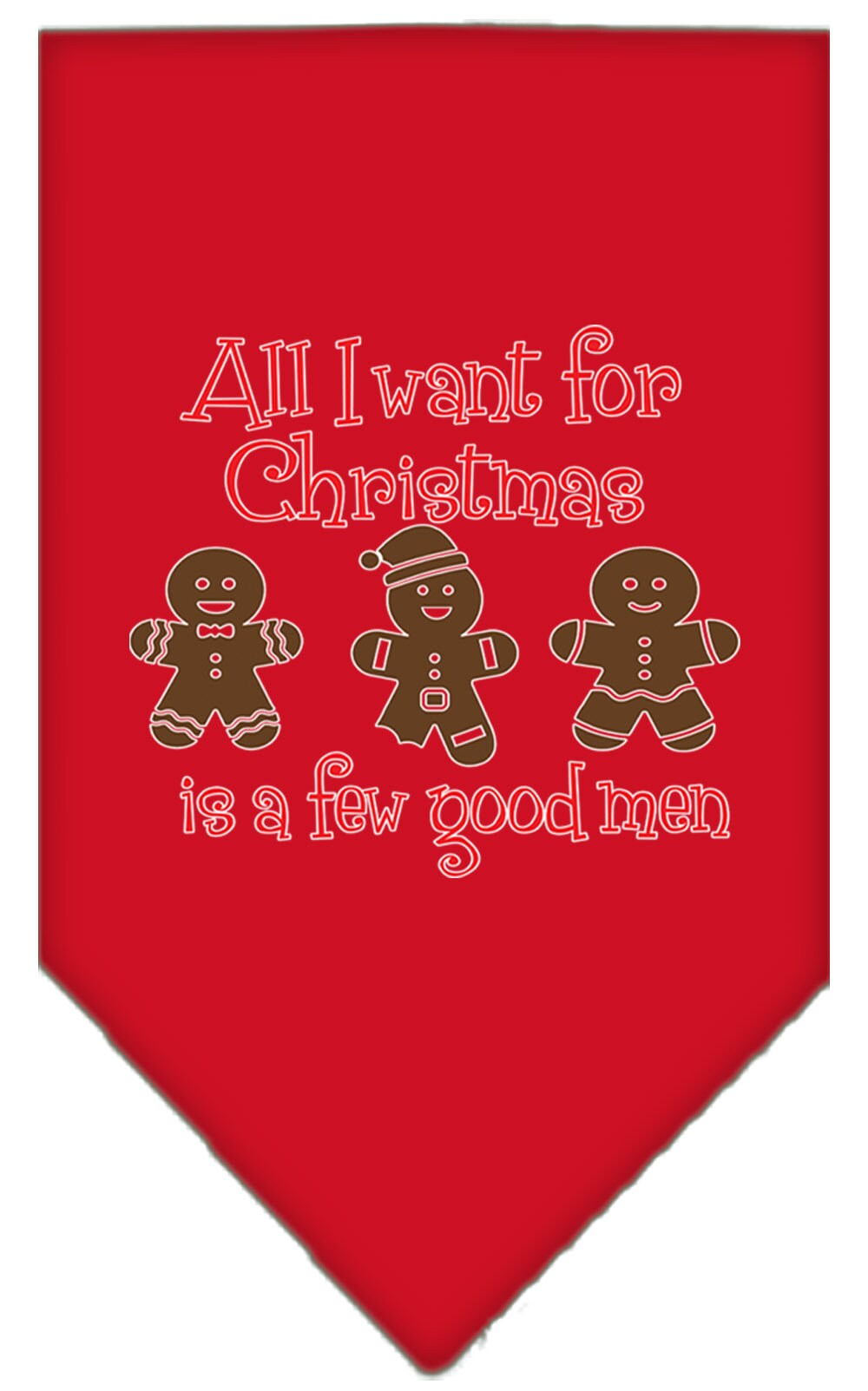 As You Wish Apparel – "All I Want For Christmas Is A Few Good Men" Pet Bandana