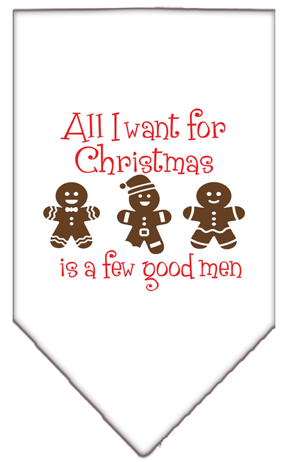 As You Wish Apparel – "All I Want For Christmas Is A Few Good Men" Pet Bandana