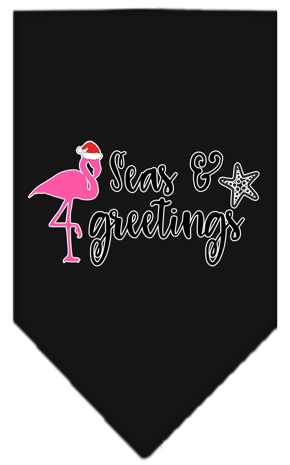 As You Wish Apparel – "Seas & Greetings" Christmas Pet Bandana