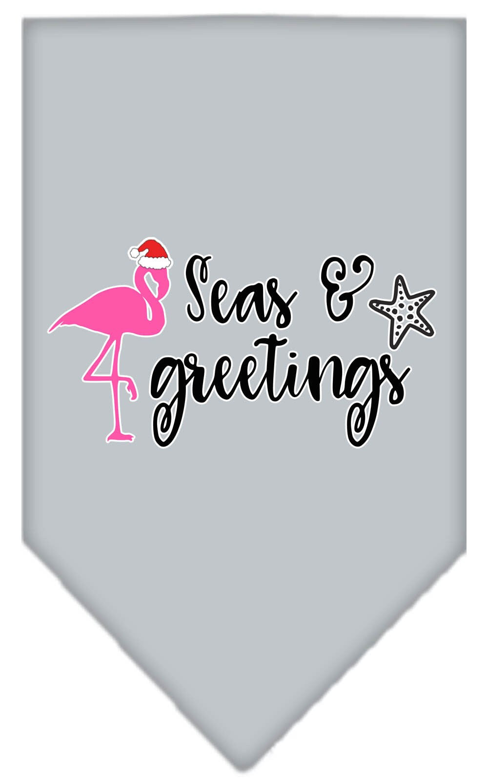 As You Wish Apparel – "Seas & Greetings" Christmas Pet Bandana