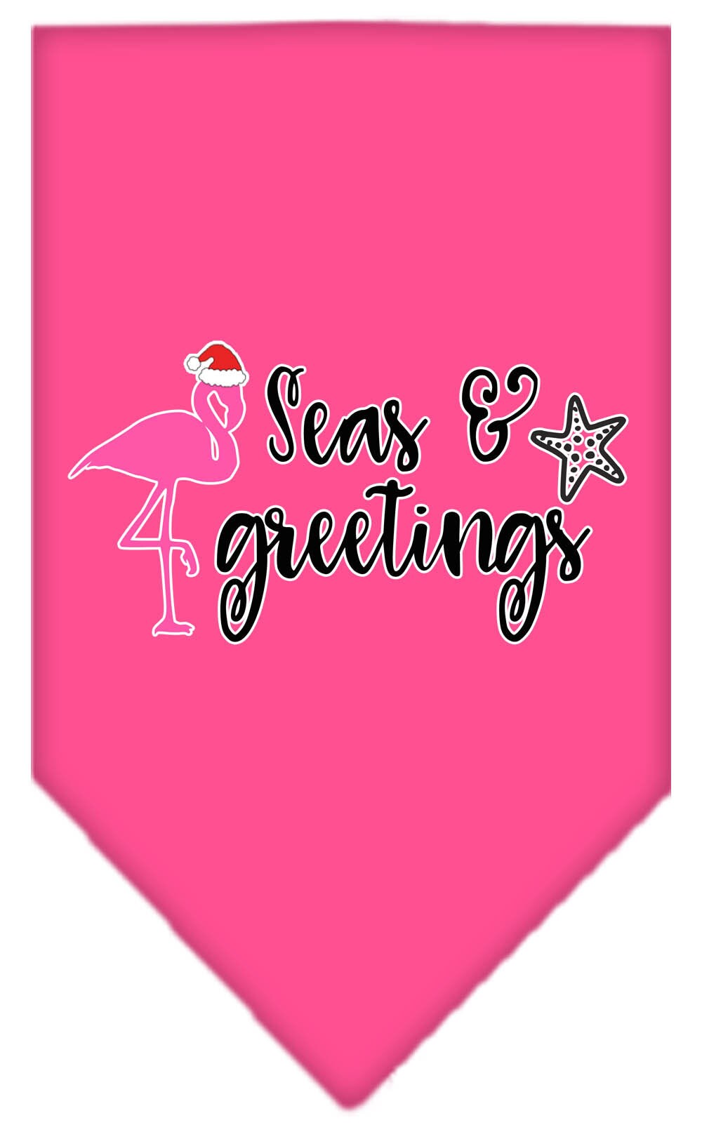 As You Wish Apparel – "Seas & Greetings" Christmas Pet Bandana