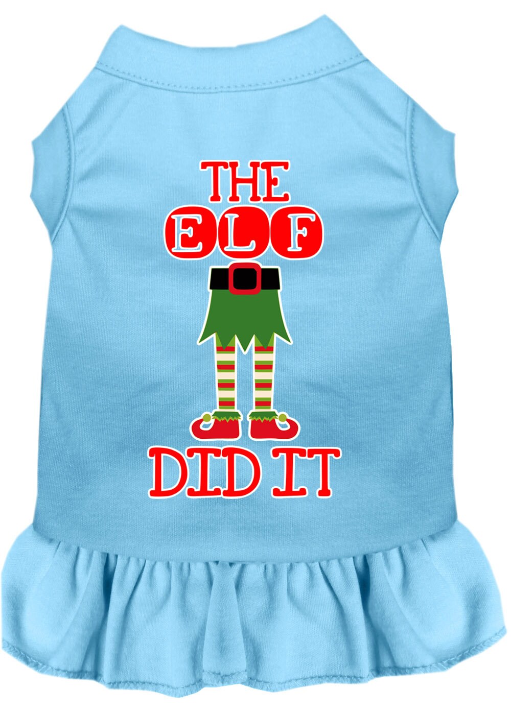 As You Wish Apparel – "The Elf Did It" Christmas Pet Dress