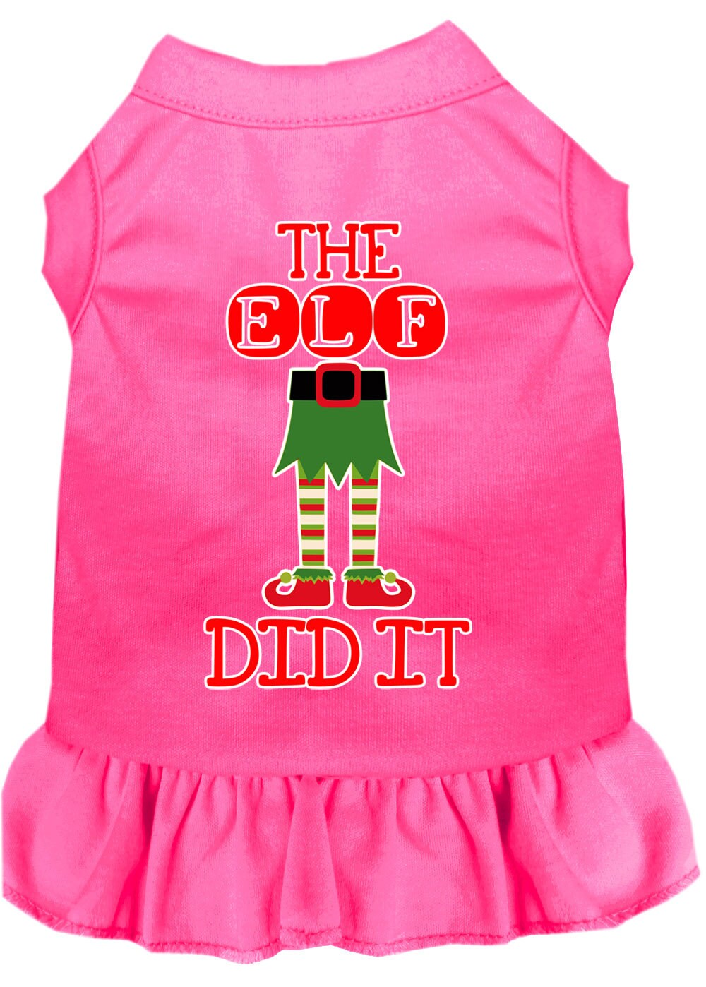 As You Wish Apparel – "The Elf Did It" Christmas Pet Dress