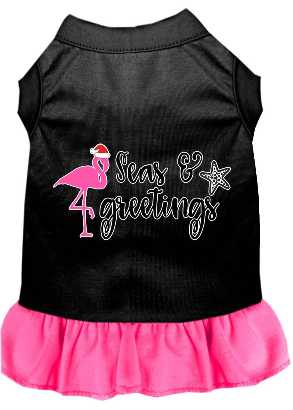 As You Wish Apparel – "Seas and Greetings" Christmas Pet Dress