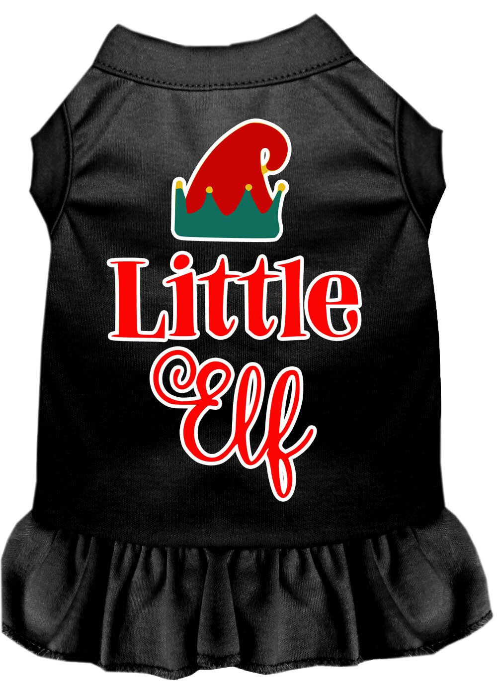 As You Wish Apparel – "Little Elf" Christmas Pet Dress