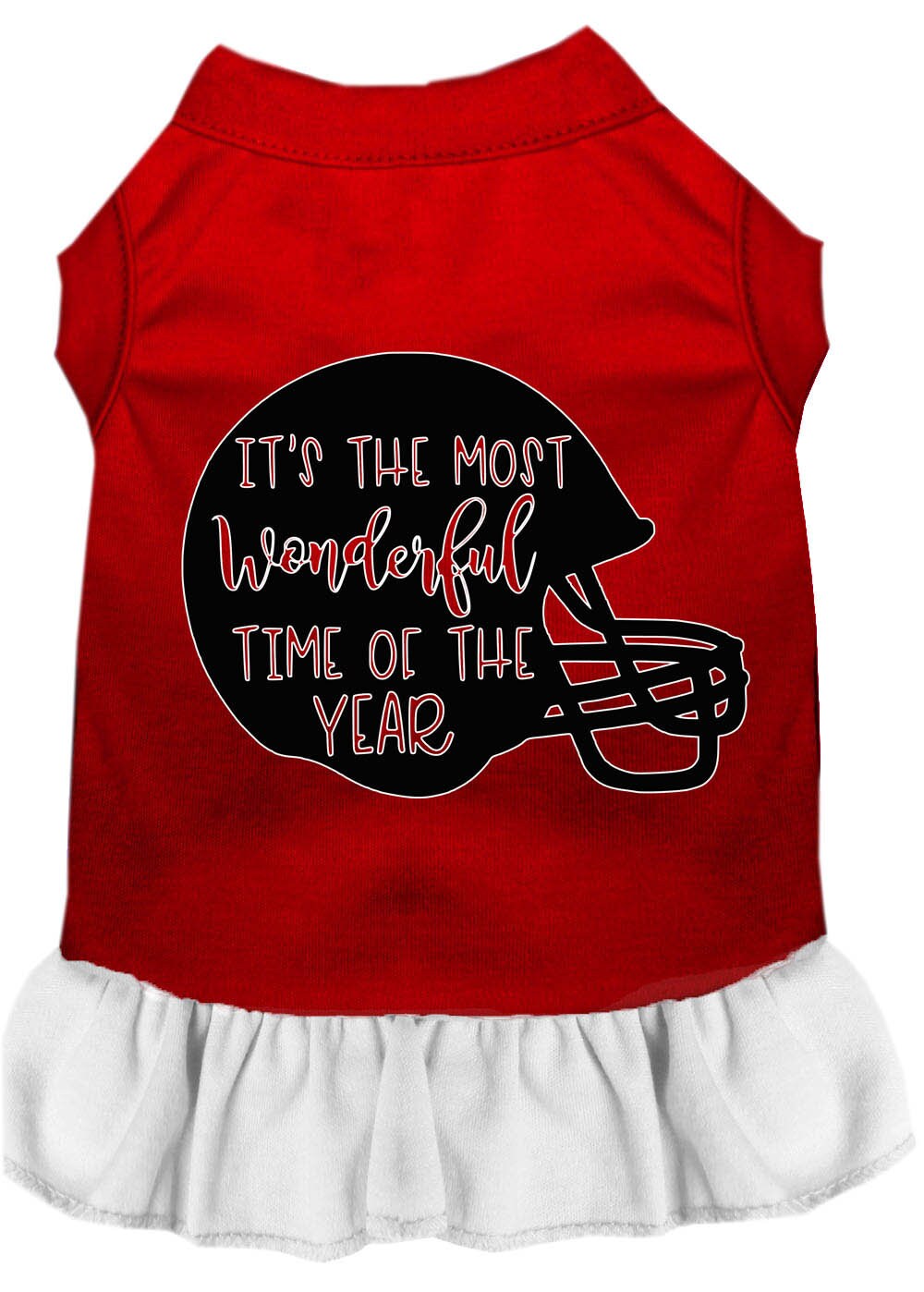 As You Wish Apparel – Most Wonderful Time of the Year Football Pet Dress