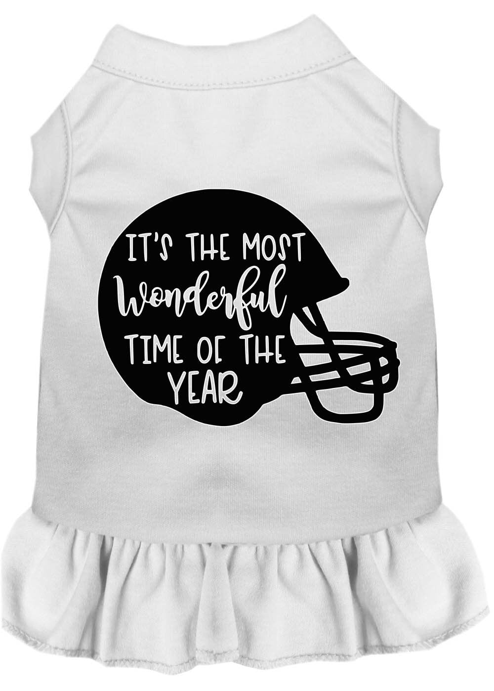 As You Wish Apparel – Most Wonderful Time of the Year Football Pet Dress