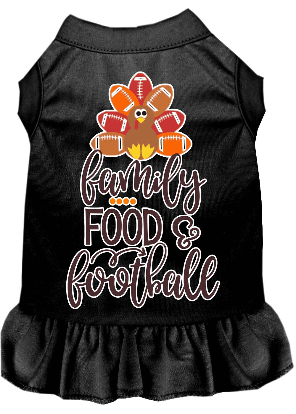 As You Wish Apparel – Family, Food & Football Pet Dress