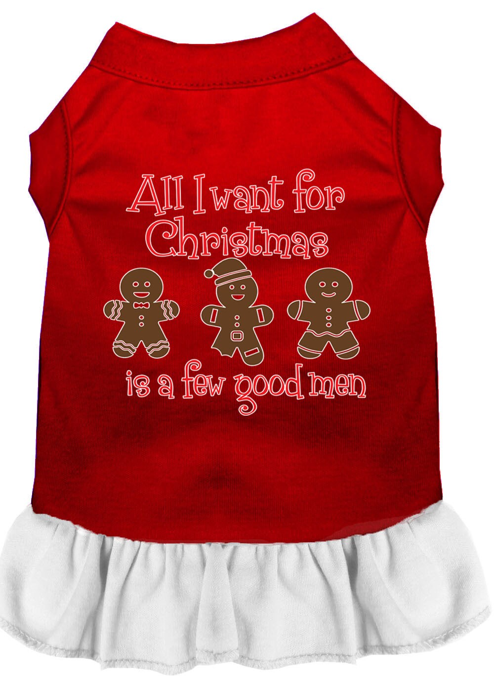 As You Wish Apparel – "All I Want For Christmas Is A Few Good Men" Pet Dress