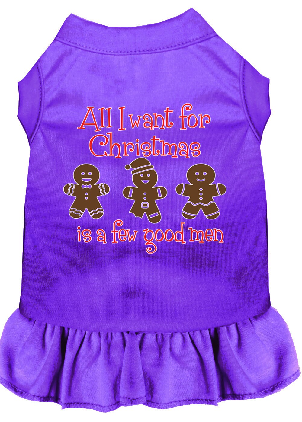 As You Wish Apparel – "All I Want For Christmas Is A Few Good Men" Pet Dress