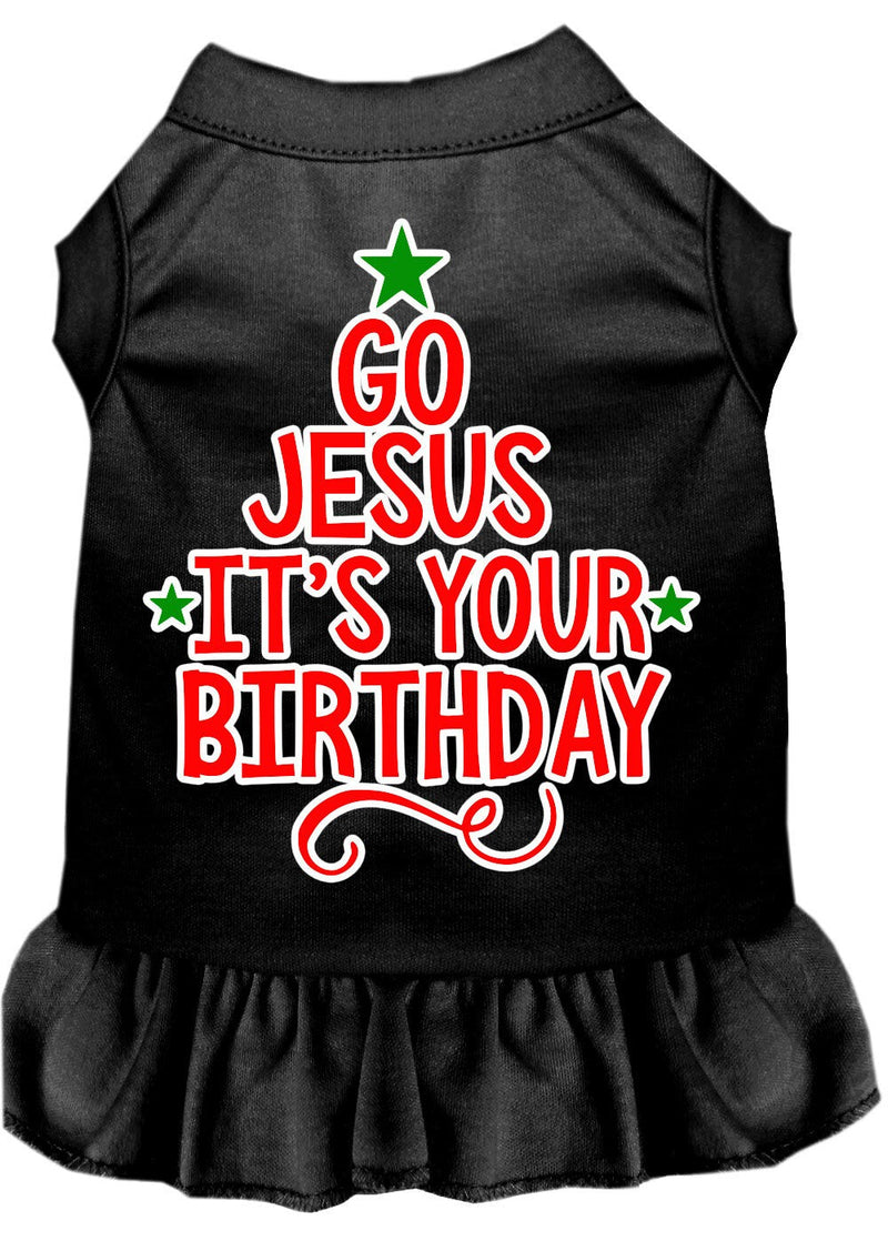 As You Wish Apparel – "Go Jesus, Its Your Birthday" Christmas Pet Dress