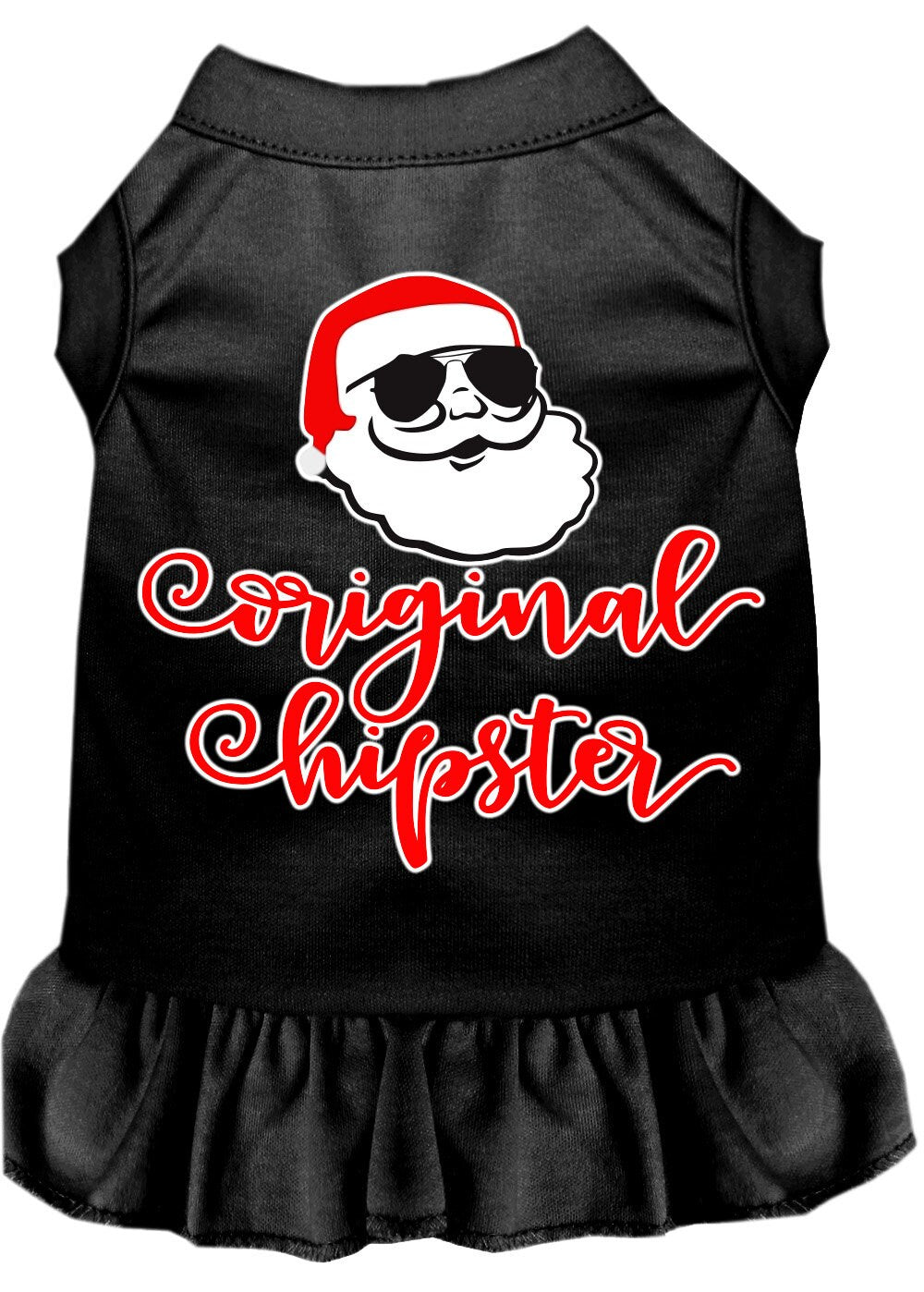 As You Wish Apparel – "Original Hipster" Christmas Pet Dress