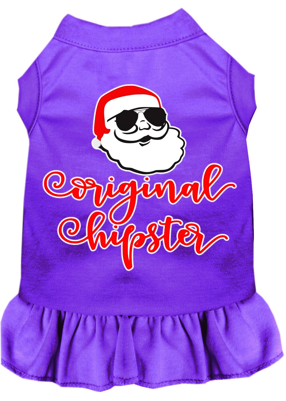As You Wish Apparel – "Original Hipster" Christmas Pet Dress