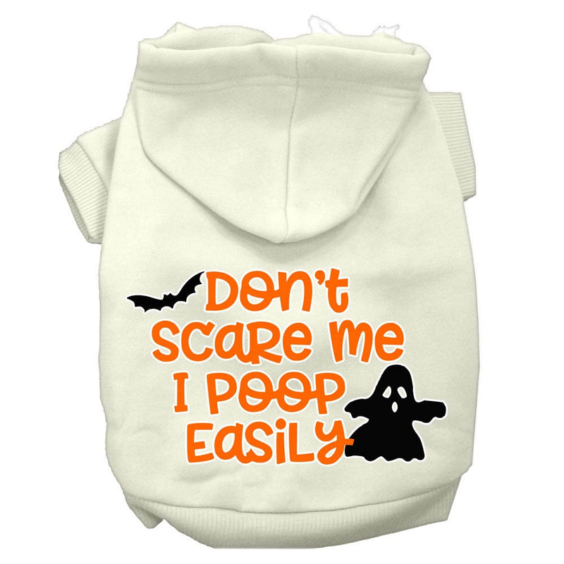 As You Wish Apparel – "Don't Scare Me, I Poop Easily" Halloween Pet Hoodie