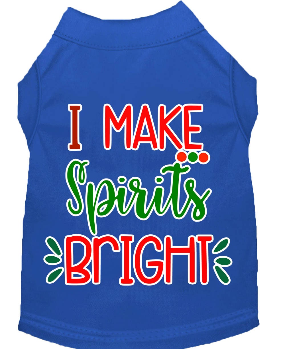 As You Wish Apparel – "I Make Spirits Bright" Christmas Pet Shirt