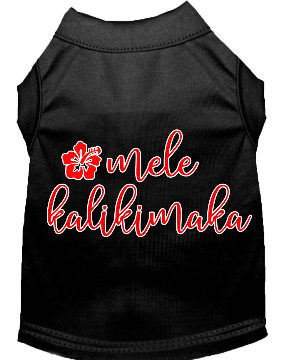 As You Wish Apparel – "Mele Kalikimaka" Christmas Pet Shirt