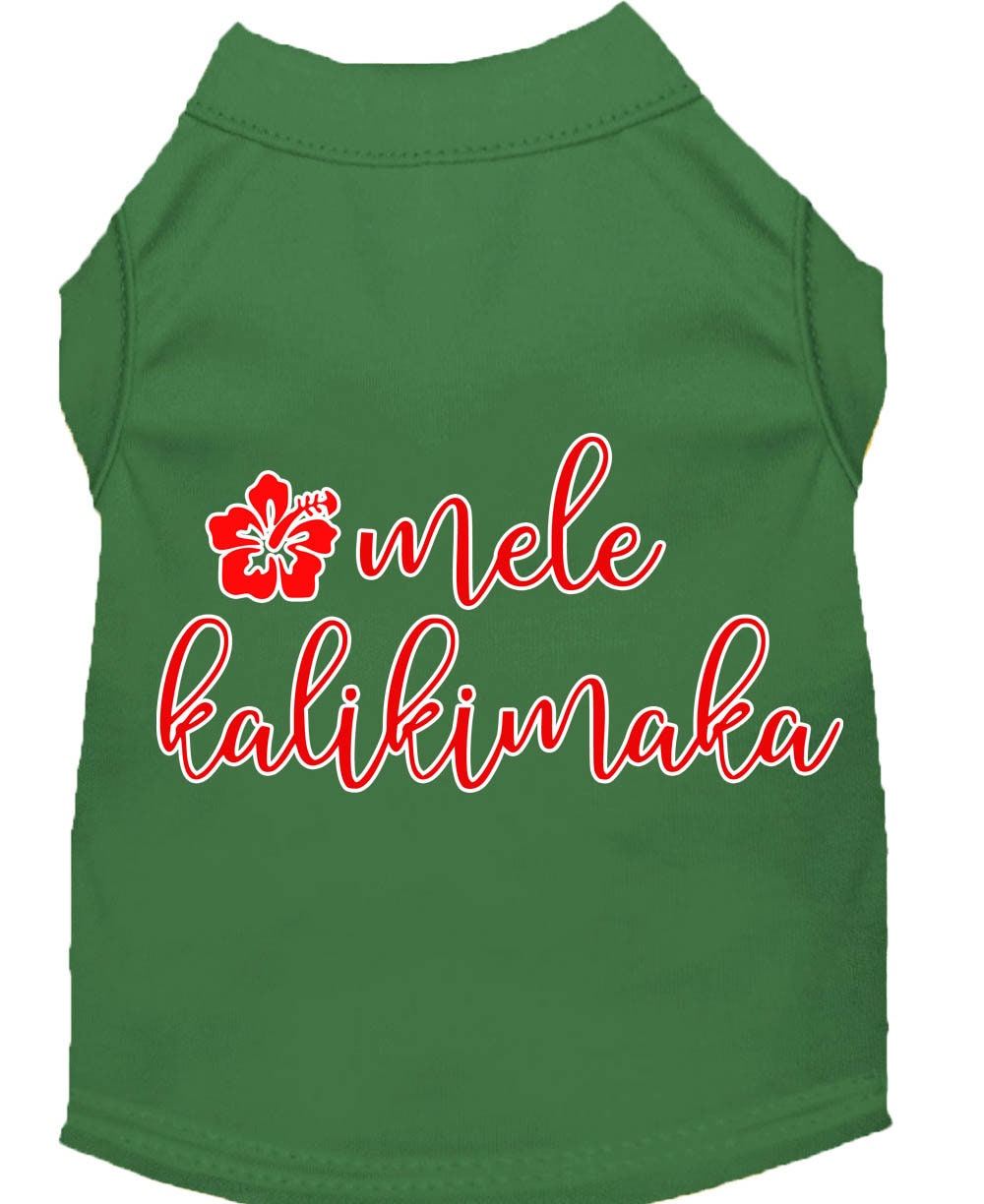 As You Wish Apparel – "Mele Kalikimaka" Christmas Pet Shirt