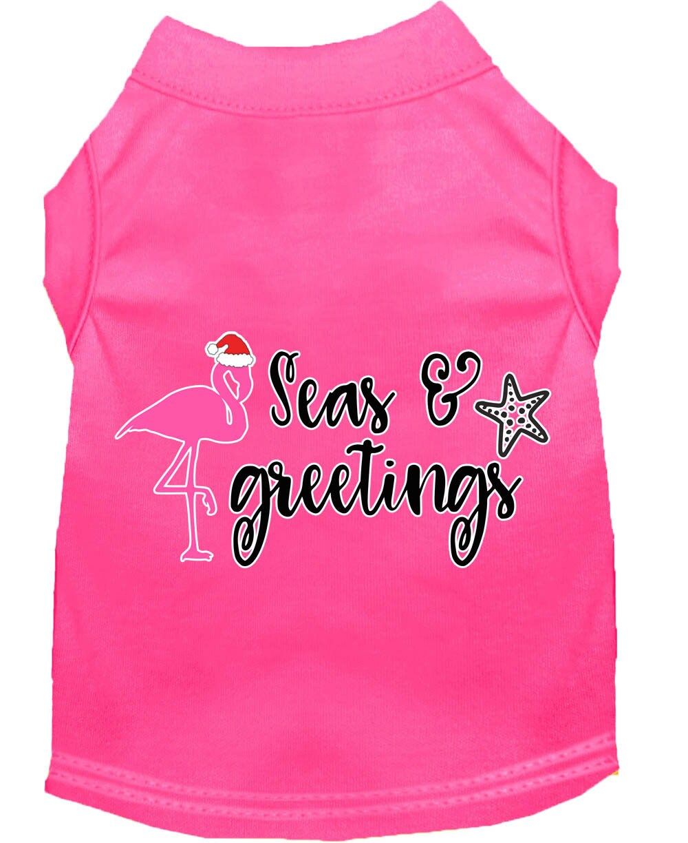 As You Wish Apparel – "Seas and Greetings" Christmas Pet Shirt