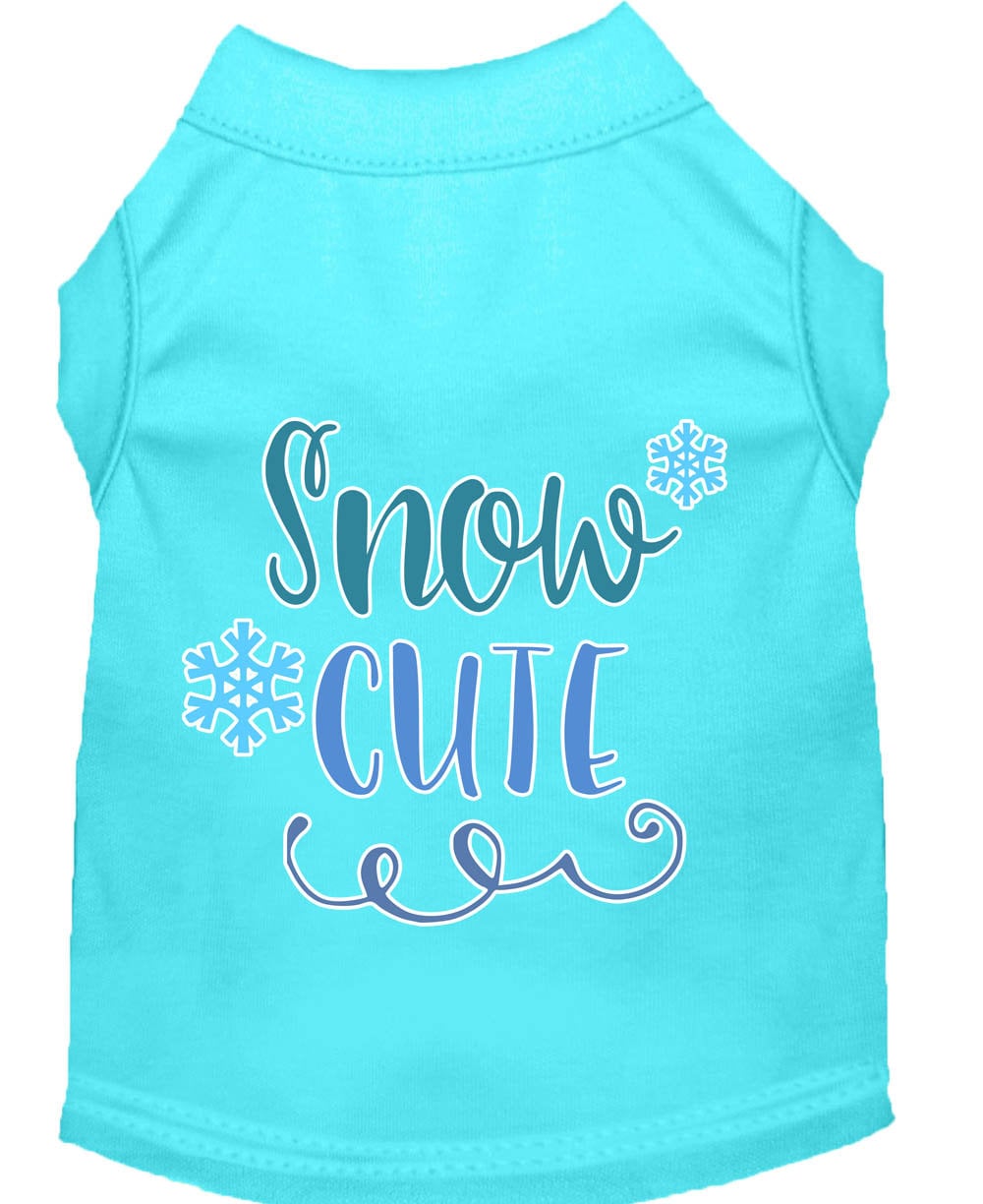As You Wish Apparel – "Snow Cute" Christmas Pet Shirt
