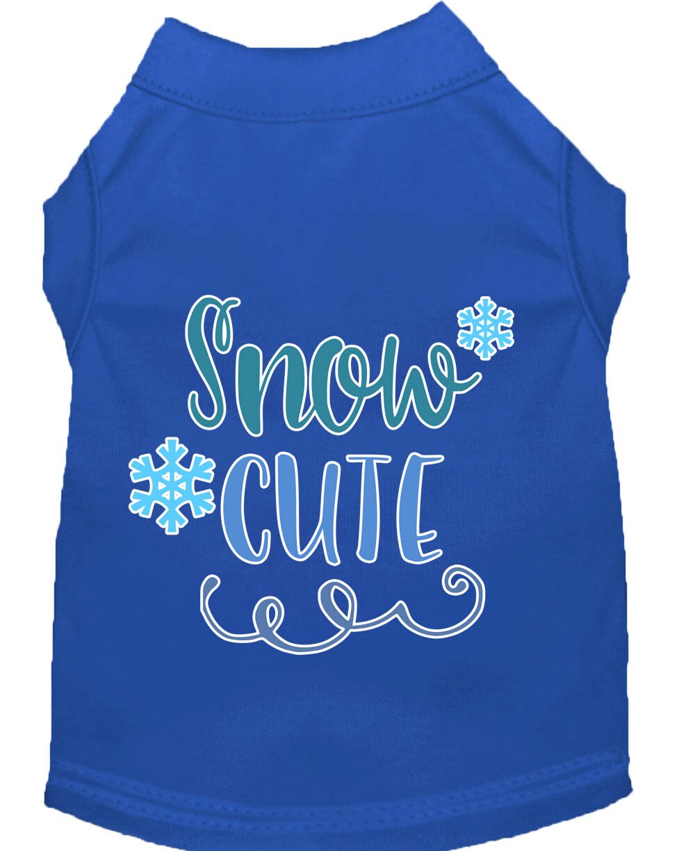 As You Wish Apparel – "Snow Cute" Christmas Pet Shirt