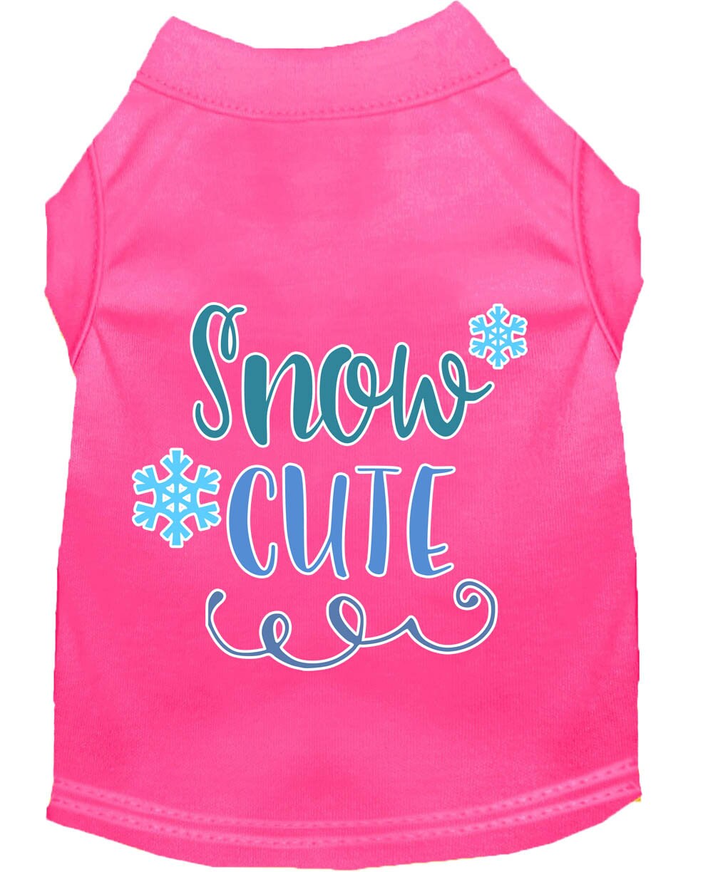 As You Wish Apparel – "Snow Cute" Christmas Pet Shirt