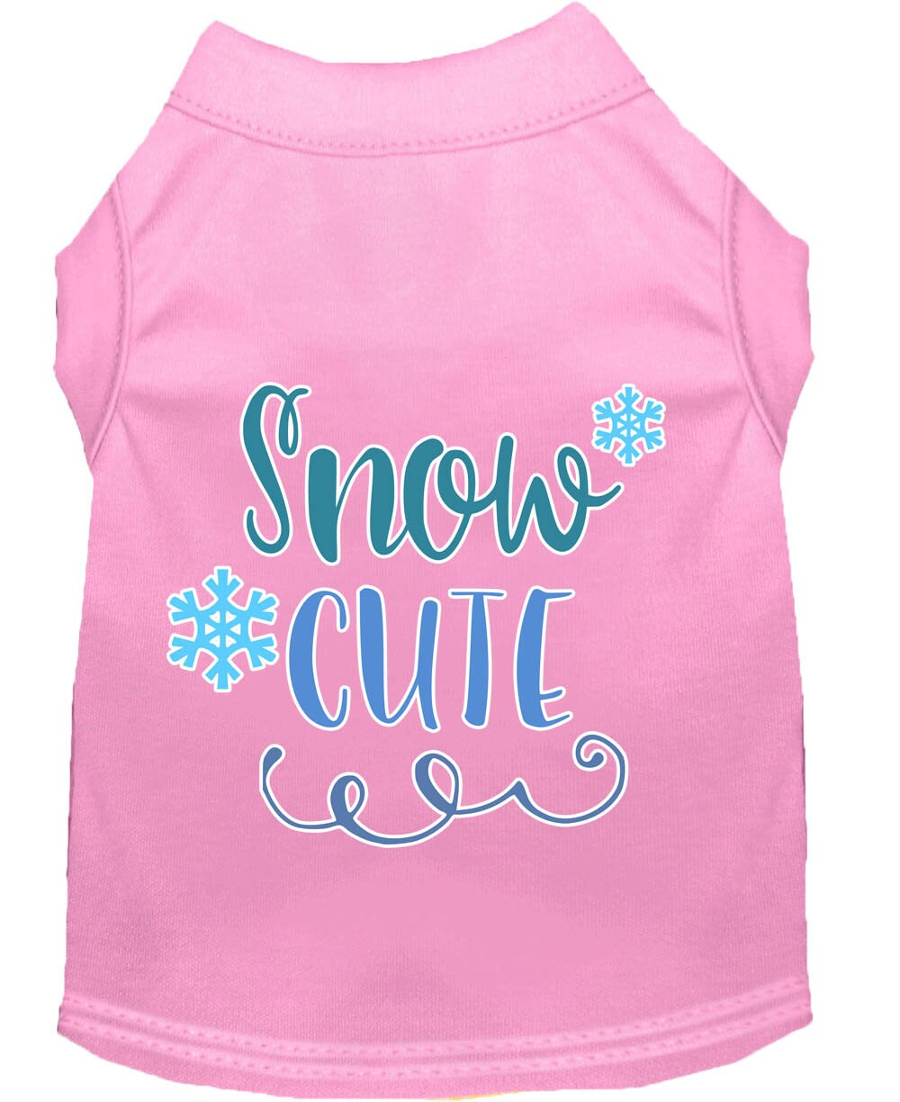 As You Wish Apparel – "Snow Cute" Christmas Pet Shirt