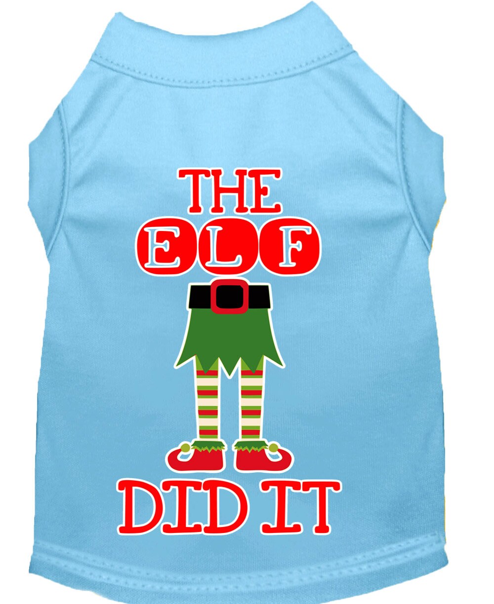 As You Wish Apparel – "The Elf Did It" Christmas Pet Shirt