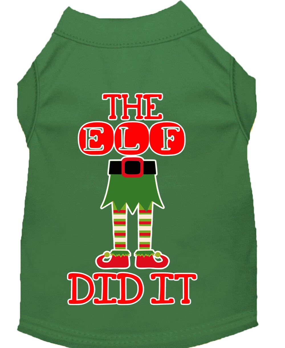 As You Wish Apparel – "The Elf Did It" Christmas Pet Shirt
