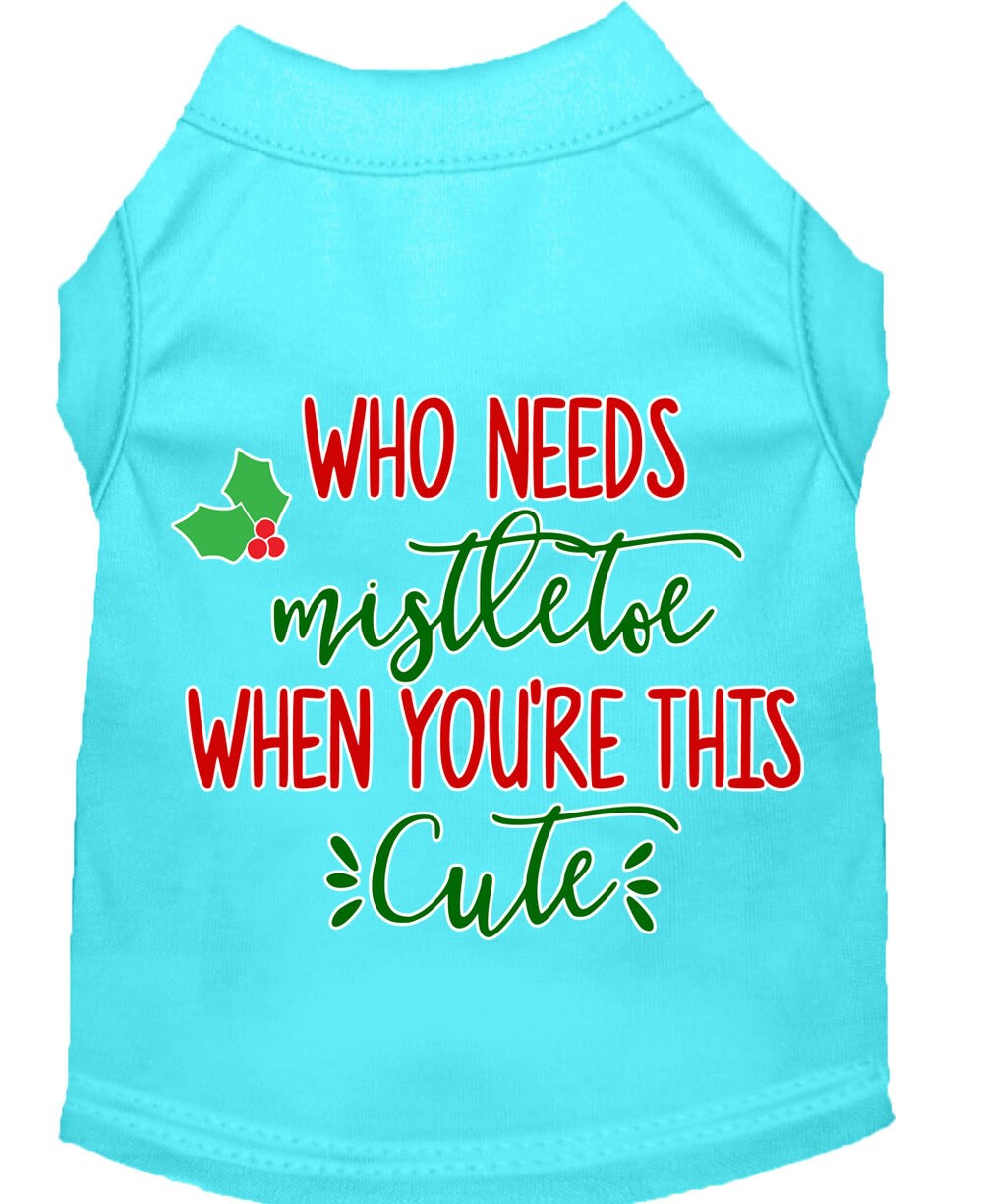 As You Wish Apparel – "Who Needs Mistletoe" Christmas Pet Shirt