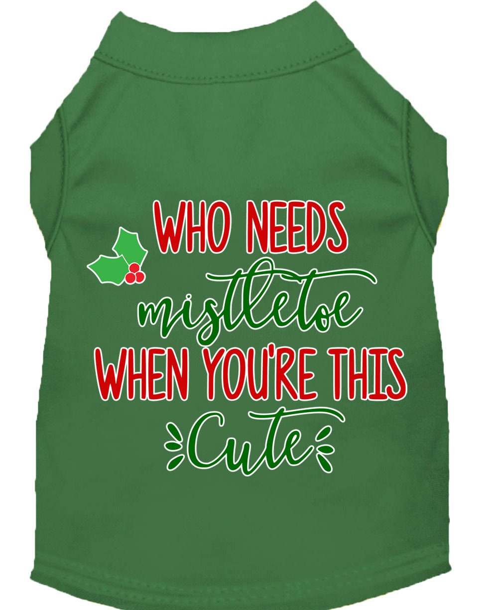 As You Wish Apparel – "Who Needs Mistletoe" Christmas Pet Shirt