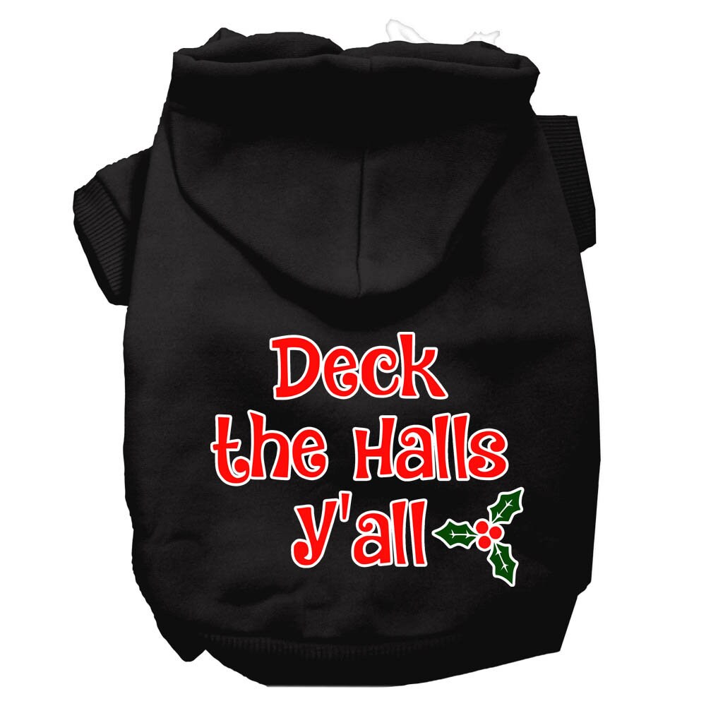 As You Wish Apparel – "Deck the Halls Yall" Christmas Pet Hoodie