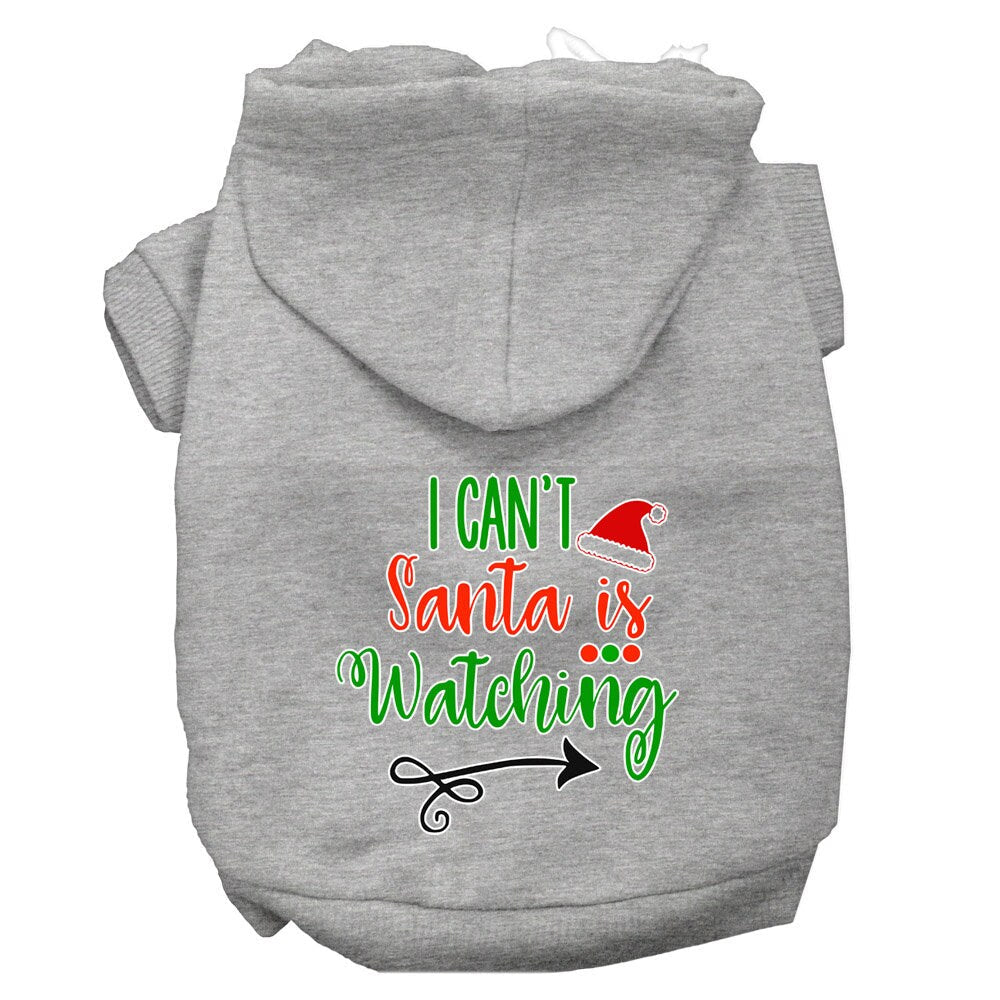 As You Wish Apparel – "I Cant, Santa Is Watching" Christmas Pet Hoodie