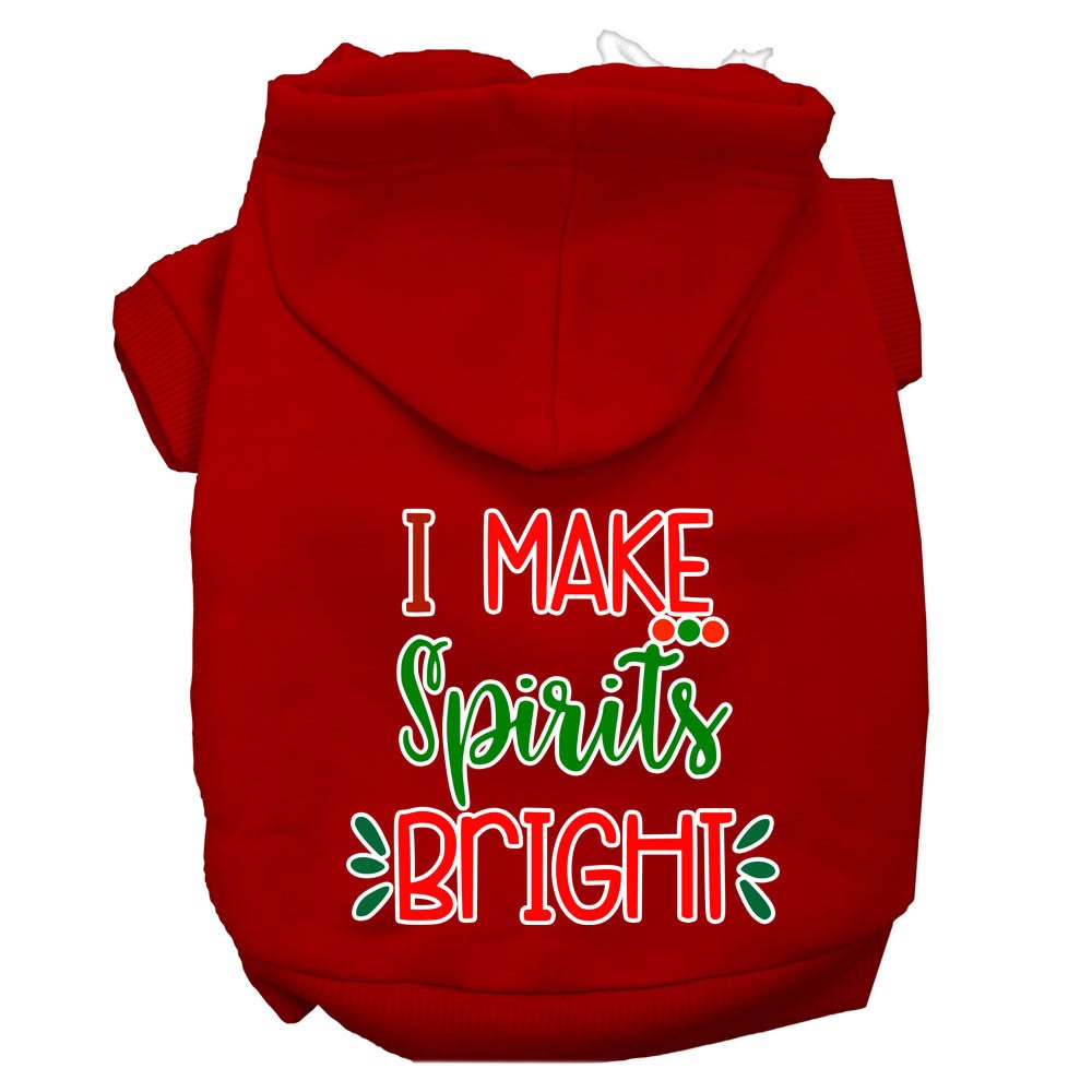 As You Wish Apparel – "I Make Spirits Bright" Christmas Pet Hoodie