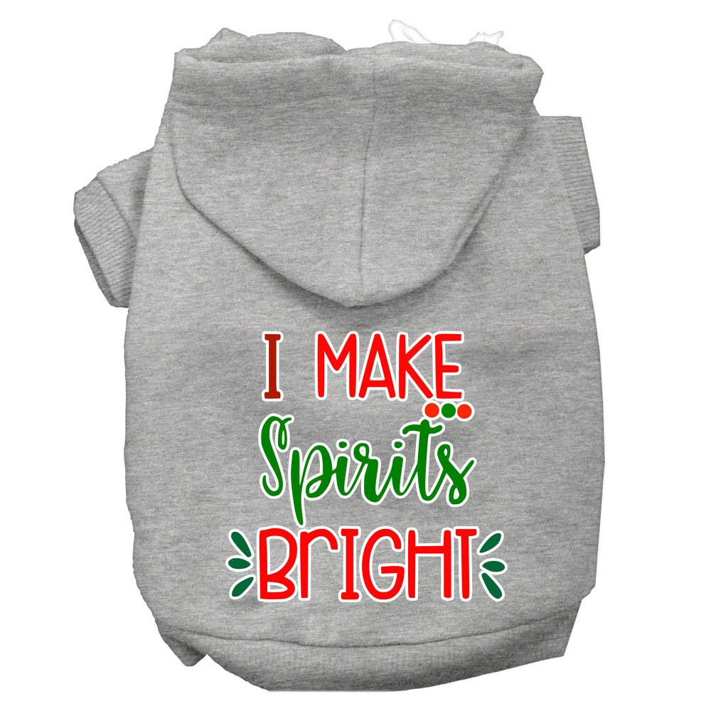 As You Wish Apparel – "I Make Spirits Bright" Christmas Pet Hoodie