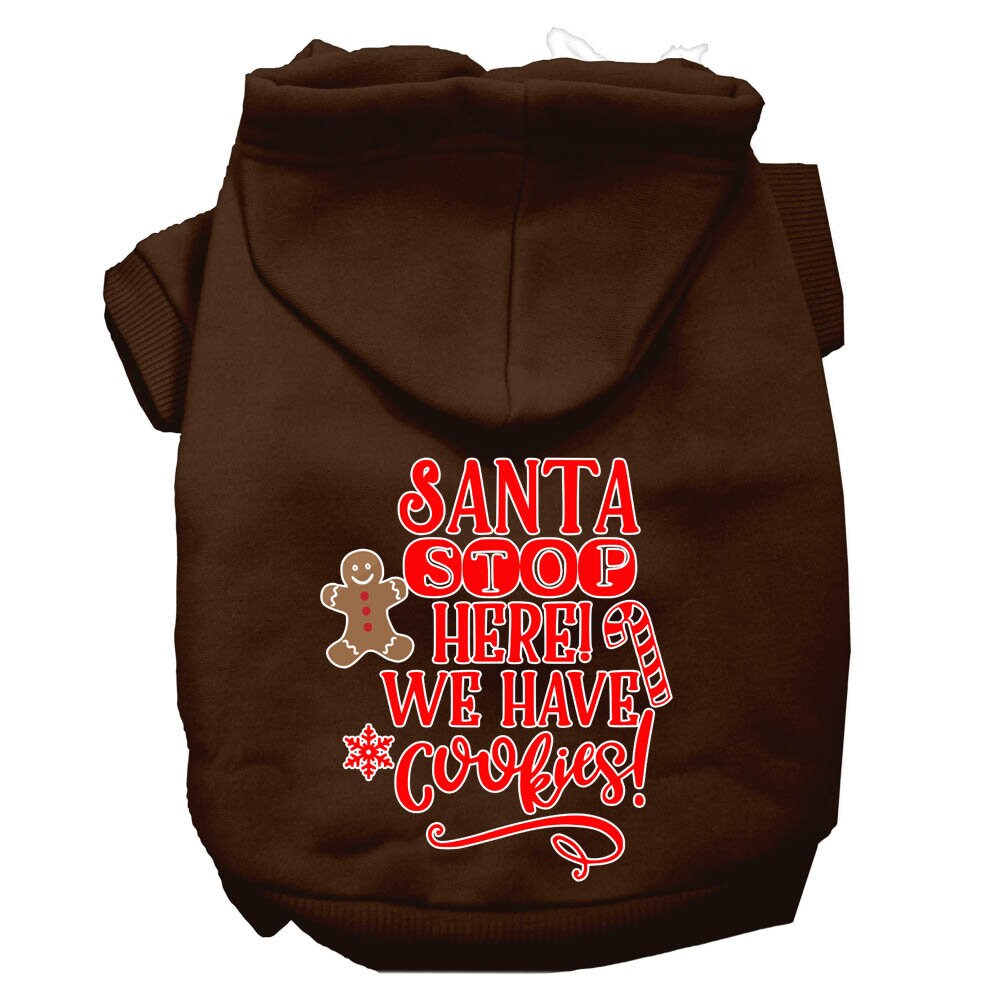 As You Wish Apparel – "Santa Stop Here, We Have Cookies" Christmas Pet Hoodie