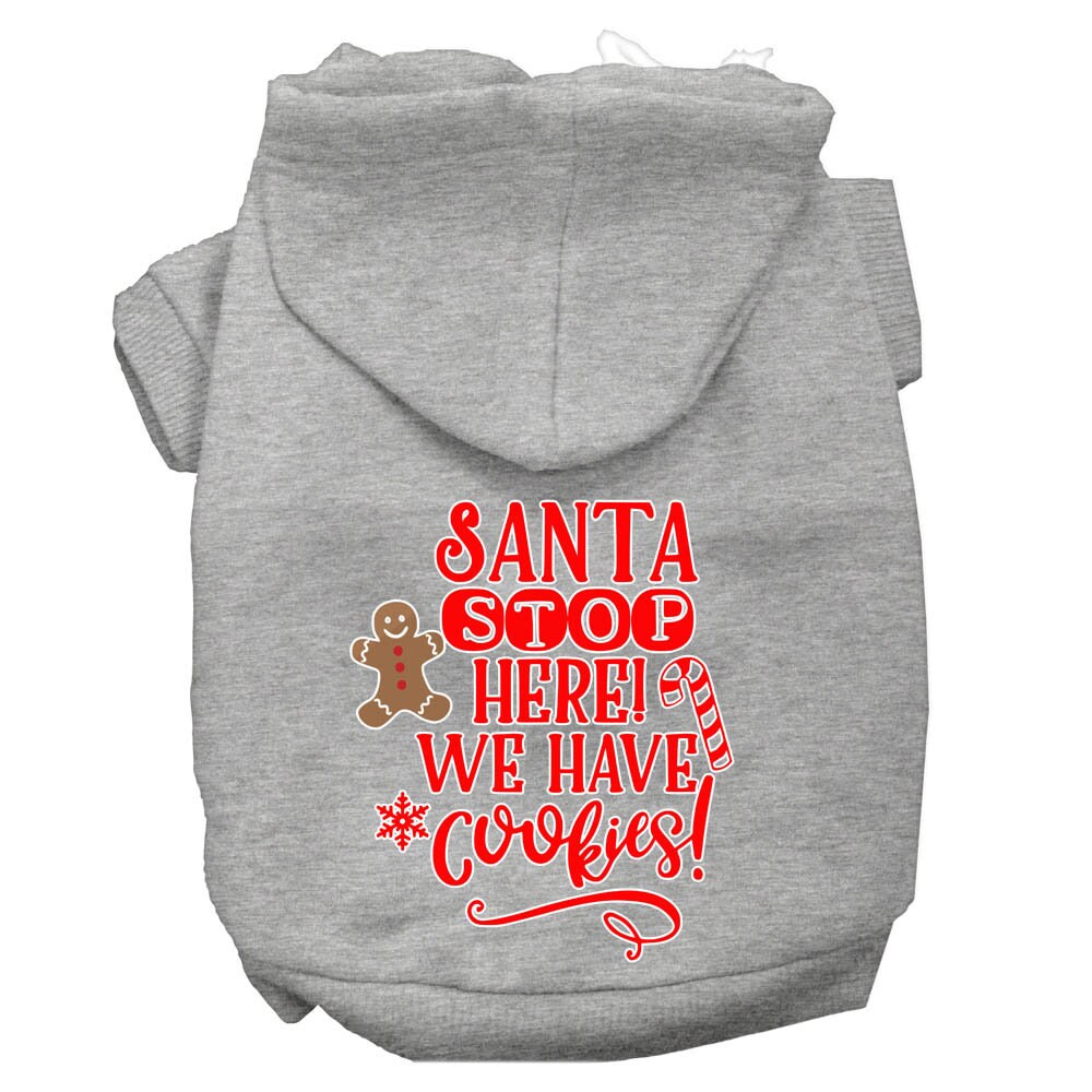 As You Wish Apparel – "Santa Stop Here, We Have Cookies" Christmas Pet Hoodie